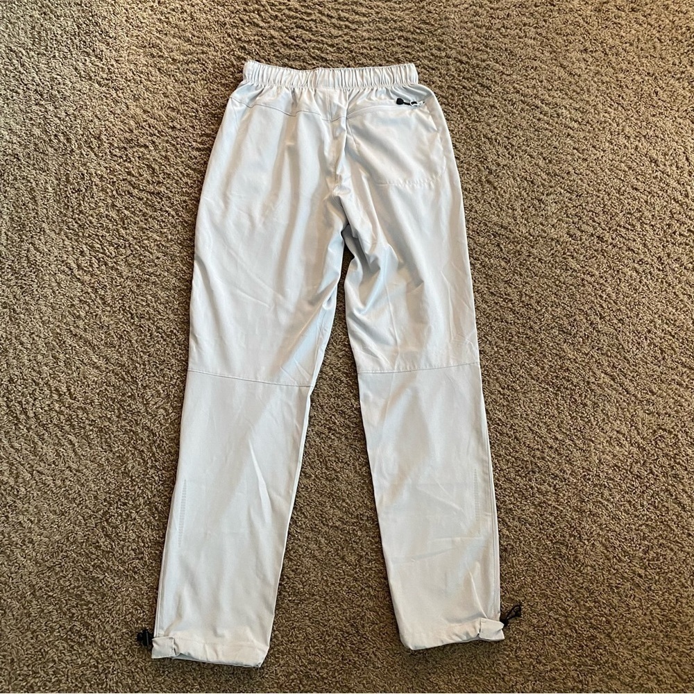 BALEAF Pants Gray Cinch with Pockets XS Travel Hike Lounge Workout - Picture 2 of 12